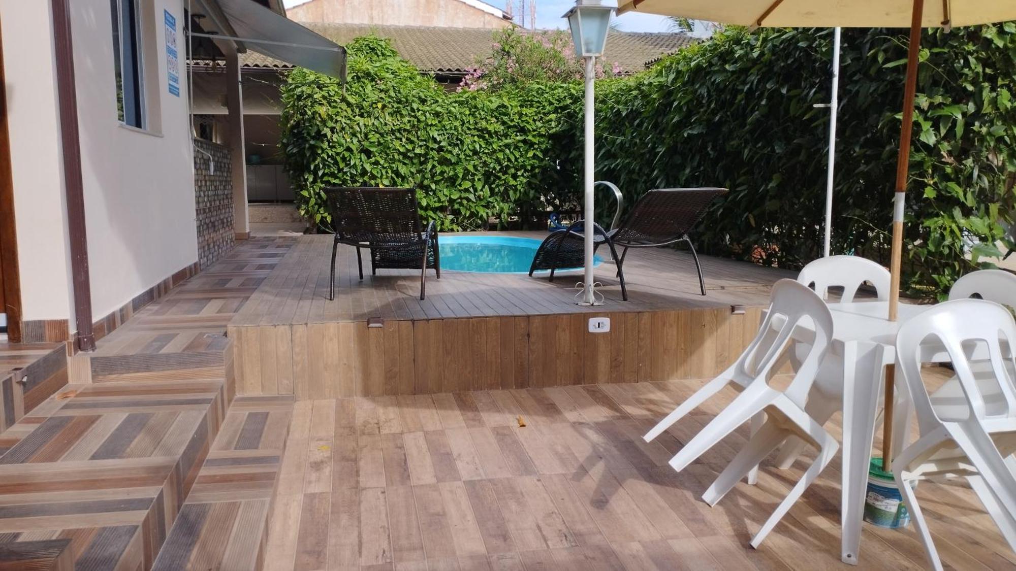 Casa C/ Piscina E Area Gourmet, 5 Min Da Praia. 瓜拉派瑞 外观 照片