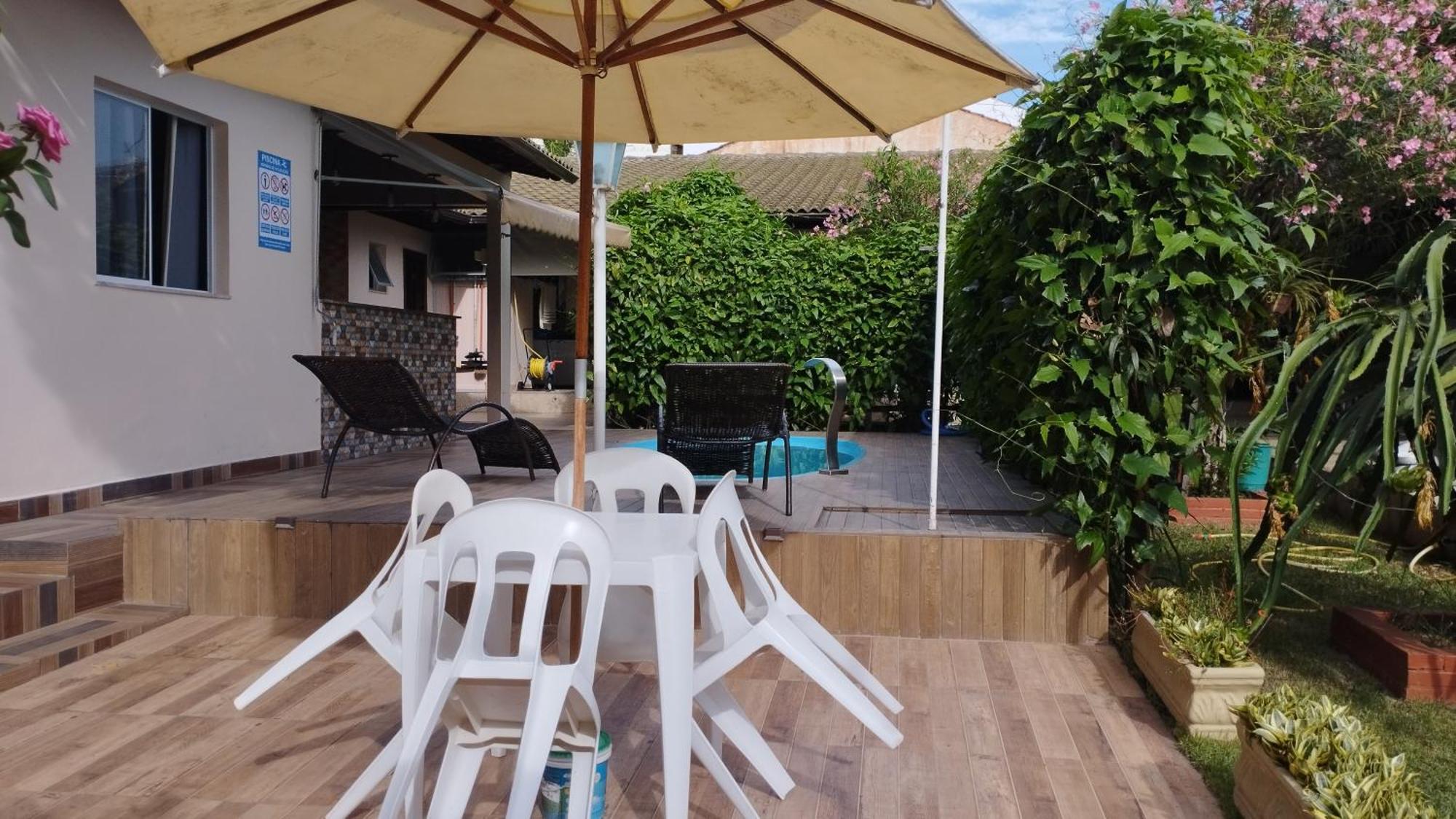 Casa C/ Piscina E Area Gourmet, 5 Min Da Praia. 瓜拉派瑞 外观 照片