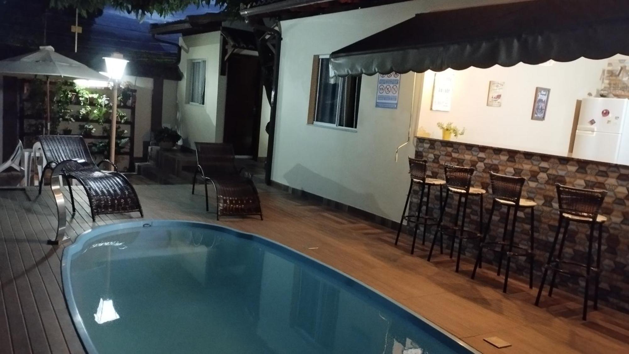 Casa C/ Piscina E Area Gourmet, 5 Min Da Praia. 瓜拉派瑞 外观 照片