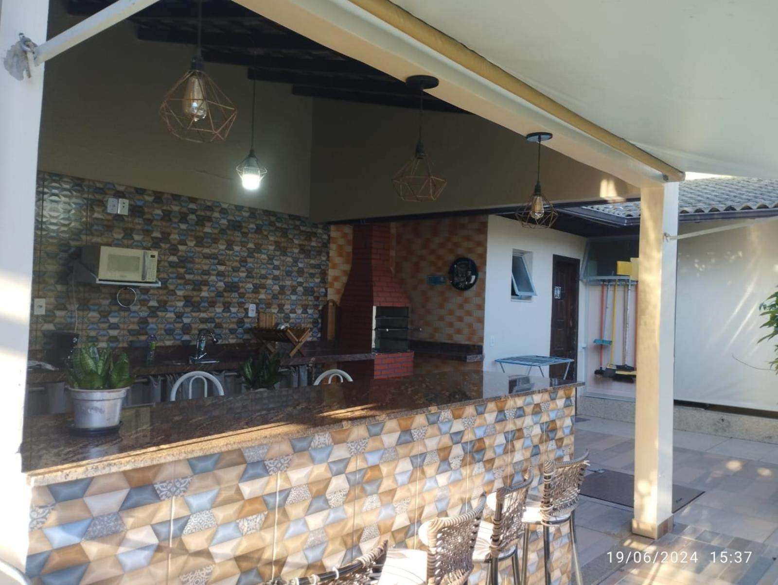 Casa C/ Piscina E Area Gourmet, 5 Min Da Praia. 瓜拉派瑞 外观 照片